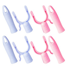 Homoyoyo4Sets Horquilla de plástico para barra de ropa, equipo para uso doméstico y en exteriores