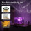 2026 Aurora Borealis Night Light Projector, 16 Colors, Remote Control, Rechargeable – Compatible with Party Room Decor 3