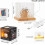2026 Aurora Borealis Night Light Projector, 16 Colors, Remote Control, Rechargeable – Compatible with Party Room Decor 8