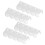 Support mural pour brosse à dents électrique, lot de 4, blanc PP 1