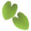 2Pcs Leaf Shaped Placemats Monstera Tropical Palm Leaves Home Kitchen Table Decor 1