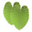 2Pcs Leaf Shaped Placemats Monstera Tropical Palm Leaves Home Kitchen Table Decor 8