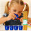 Plastic Colored Transparent Pencil Sharpener and Pencil Set - 4pc Pencil Sharpener and 10pc Pencil 7