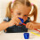 Plastic Colored Transparent Pencil Sharpener and Pencil Set - 4pc Pencil Sharpener and 10pc Pencil 6