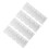 Support mural pour brosse à dents électrique, lot de 4, blanc PP 6