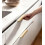 Cabinet Edge Pulls Matte Brushed Gold 7.87 in Pack of 5 2