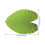 2Pcs Leaf Shaped Placemats Monstera Tropical Palm Leaves Home Kitchen Table Decor 4