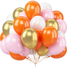 50 ballons de Noël en latex rouge, vert et blanc
