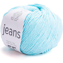 1Pack Hilo Jeans, Hilo Algodón Amigurumi, Hilo Algodón Ganchillo, Hilo Tejer, Hilo Algodón amigurumi, 55% Algodón - 45% PAC (Poliacrílico)
