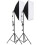 Κιτ Softbox Andoer Studio Φωτογραφίας με Softbox 50x70cm X2 + Μεταλλική βάση τρίποδου 2M X2 για 1