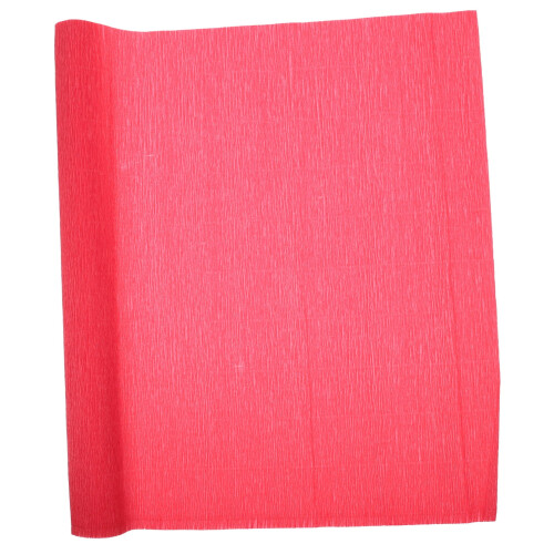 Papel crepom vermelho texturizado KALLORY Birthday1Roll para artesanato e decoração de festas (11,8 x 19,7 polegadas) 2