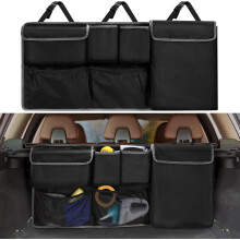 Kofferraum-Organizer & Rücksitz-Hängetasche, kompatibel mit Mazda CX-5, CX-30, CX-50, CX-9, CX-3, CX-7, GS, GT, I, Sport, Touring, Carbon Edition