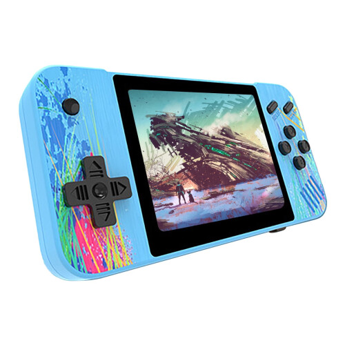 Portable Handheld Game Console - 3.5in Screen, 800 Games, Rechargeable