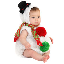 Kerstsets Sneeuwpop Meisjes Baby Jongens Sjaal Model Kerst Romper Meisjes Romper & Jumpsuit Grappige Schattige Jumpsuit Kleding
