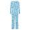 Set pigiama da donna in cotone a maniche lunghe, due pezzi con tasche. 4