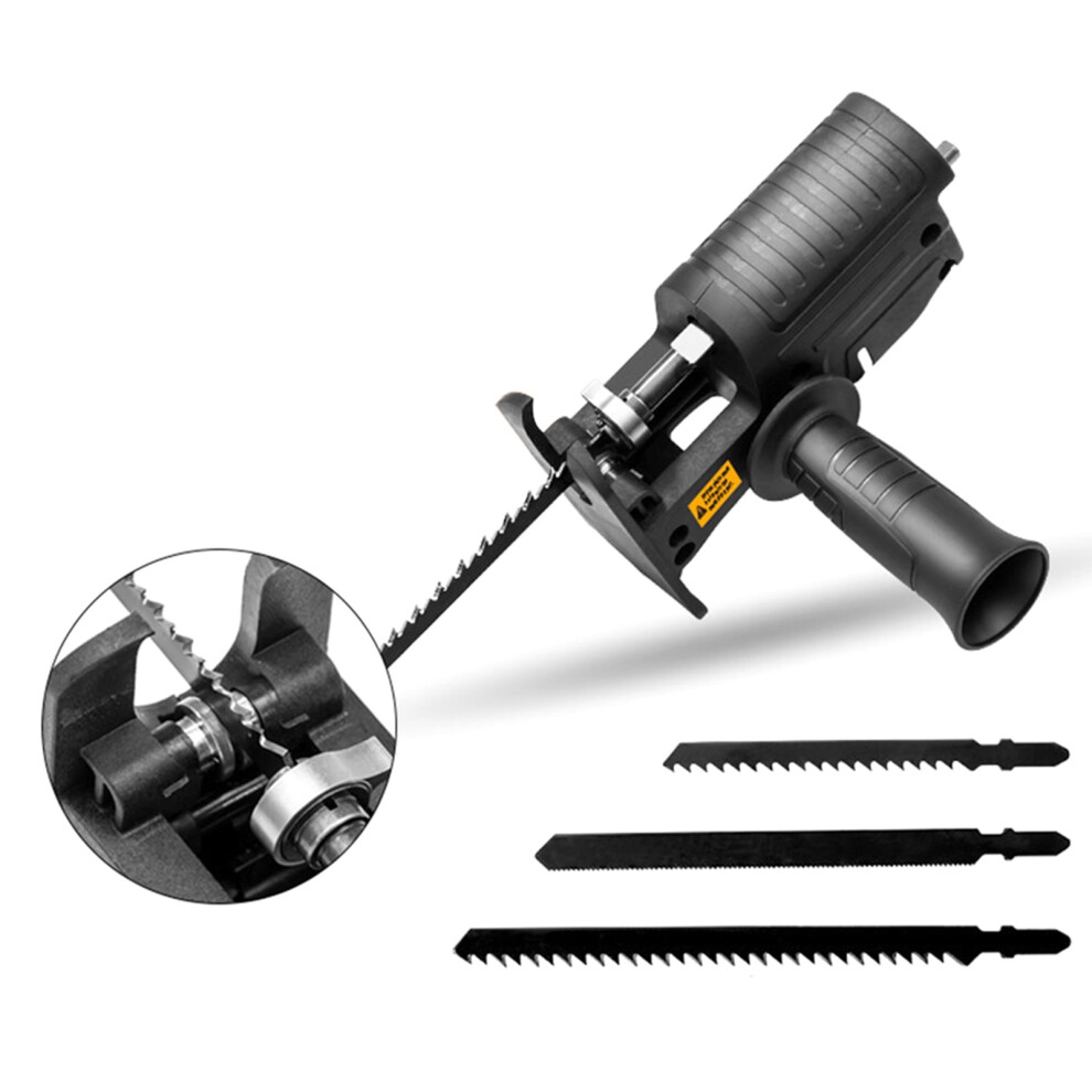 Reciprocating Saw Adapter, Multifunctional Electric Drill Modified Tool Attachment, Ergonomic Handle 9496895891631