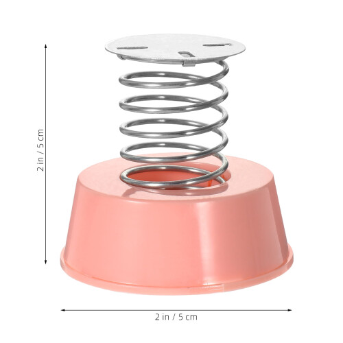 FRCOLOR2Pcs Χορευτική Διακόσμηση για το Ταμπλό Αυτοκινήτου Βάση Ταμπλό με Ελατήριο 1