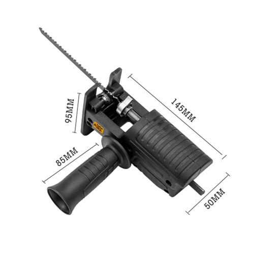 Reciprocating Saw Adapter, Multifunctional Electric Drill Modified Tool Attachment, Ergonomic Handle 1