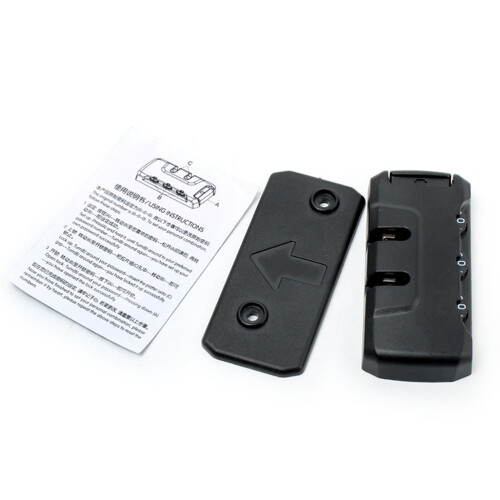 4 PCS Inspection Indicator Lock Locker with Key Travel 1