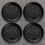 Stackable 15cm Bone Discard Trays (4-Pack), Reusable Plastic Snack Plates for Kitchen/Camping with Easy-Clean Design 8
