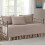 Κάλυμμα Daybed - Πολυτελές διπλής όψης καπιτονέ, άνετο σεντόνι για όλες τις εποχές με 1