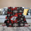 Christmas Throw Blanket – Snowflake Snowman Red Black 2