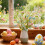 Artificial Easter Flower Stem with Coloured Eggs, 15 Inch 5