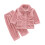 Kinderpyjamaset van flanel, roze, 2-delig, 3-4 jaar 1