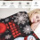 Christmas Throw Blanket – Snowflake Snowman Red Black 3