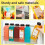 473 ml återanvändbara juiceflaskor med lock (24-pack) 4