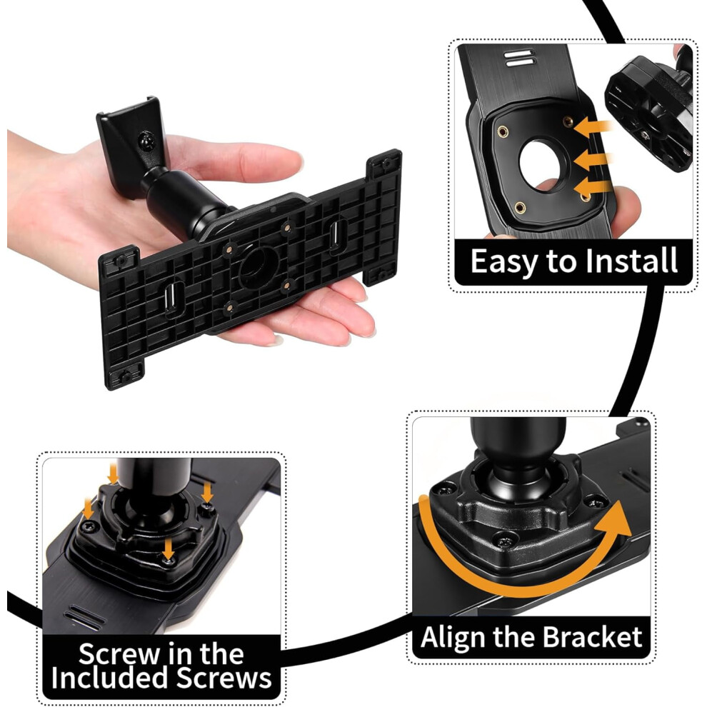 1 Set Rearview Mirror Back Plates Dash Cam Bracket Rearview Mount,Dash Cam Mount Rear View Mirror Back Plate 9110895533741