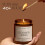 Vela de soja natalina com aroma de laranja e especiarias (255g) 4