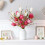 Artificial Easter Flower Stem with Coloured Eggs, 15 Inch 4