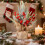 Mini albero di Natale artificiale con bacche rosse e 4