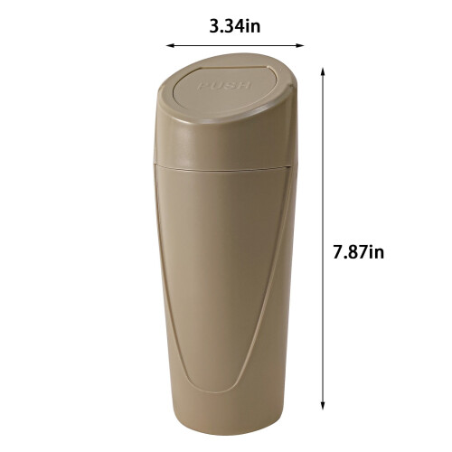 Car Bin Multifunctional Car Home-use Storage Can Ashtray Mini Car Bins 2