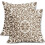 Conjunto de 2 capas de almofada boho marrom claro em linho, 40x40cm (16x16 polegadas). 1