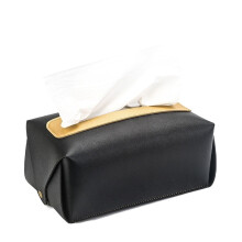 Car Tissues/Napkin Case, Premium Leather Car Accessory, Sun Visor Napkin Holder Visor for Universal Vehicle Truck SUV