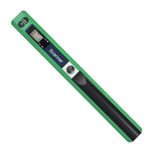 Portable Handheld Wand Scanner, A4 Size, 900DPI, LCD Screen, USB-C, Wireless – Compatible with Windows/macOS
