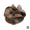 Γυναικείο μεγάλο Scrunchie μαλλιών 14cm με αλογοουρά, ελαστικό δεσίματος μαλλιών, 5
