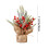 Mini albero di Natale artificiale con bacche rosse e 2