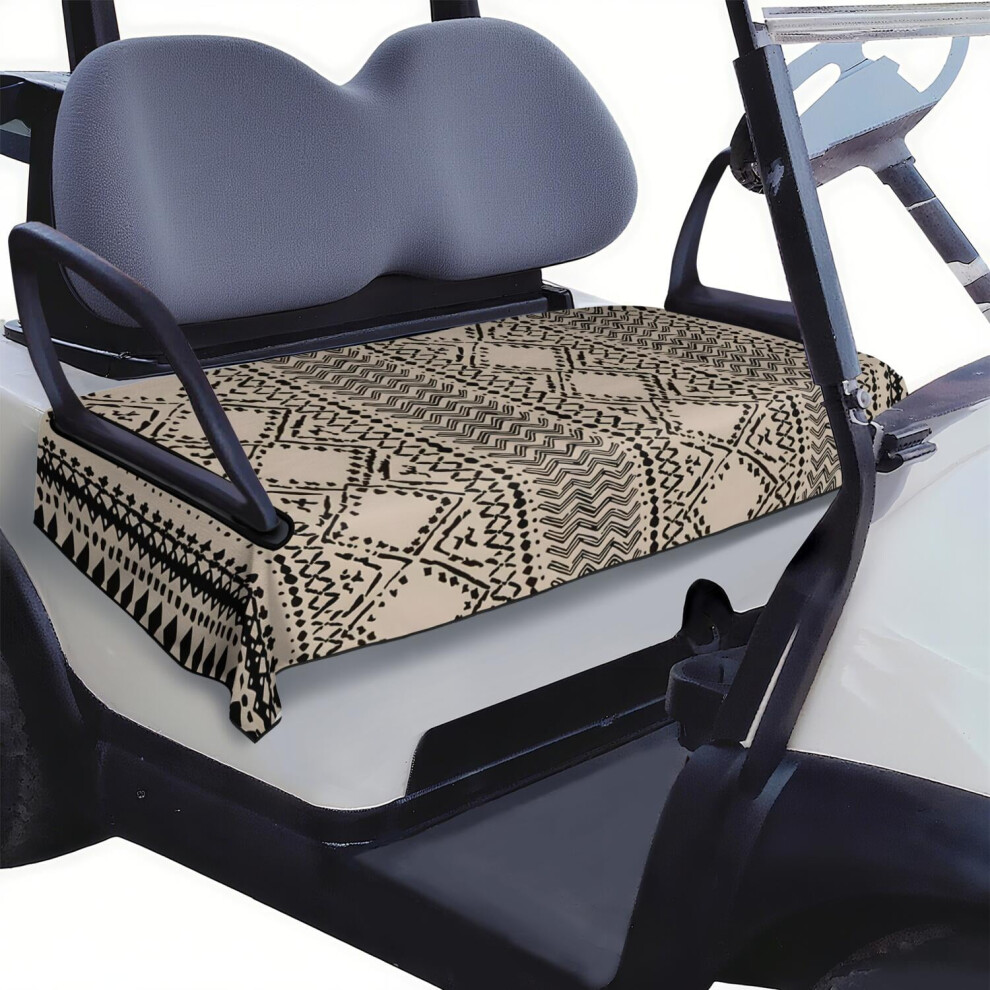 Refined Golf Cart Bench Cover 51" X 31", Sophisticated Microfiber Towel For Enhanced Cart Interior 9110895536728