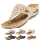 Γυναικεία σαγιονάρες, σανδάλια, slip-on, παραλία, casual, boho, με στήριξη καμάρας, τακούνι 1