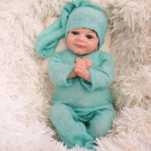 Reborn Baby Doll 18 Inch Cloth Body with Accessories