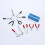 2 Pcs Lifestyle Tiny Mini Tool Box Miniature Collection Cabinet 8