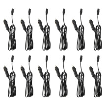 2m 12V Replacement Car Cooler Box Fridge Cigarette Lighter 2 Pin Charger Cable