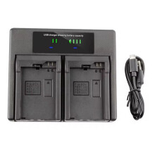 Caricabatterie Doppio PSP-1000 PSP-2000 PSP-3000 per Console Portatile Gamepad PSP-110 PSP-S110 PSP Lite