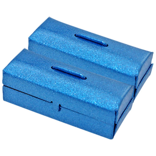 2 Pcs Lifestyle Tiny Mini Tool Box Miniature Collection Cabinet 2