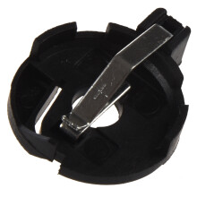 10 pezzi CR2016 2025 2032 della del tasto delle cellule Battery Holder nero
