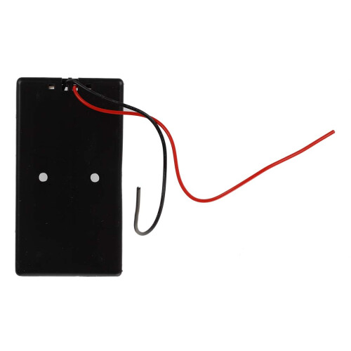 6 Pcs Black Plastic 2 x3.7V 18650 Type Battery Holder Box Case 2
