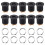 10 Pcs 3-terminal Soldering 2.1mm x 5.5mm Female Power Jack  Socket 1
